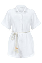 Mia Romper - Chic and versatile women's romper with a flattering silhouette and playful design.