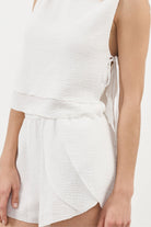 Mia Short - Stylish and comfortable shorts made from 100% Turkish double layered gauze cotton.