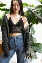 Forma's Daisy Lace Bralette, featuring a charming daisy lace design for a touch of whimsy and comfort.